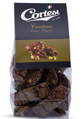 Cantucci Cacao e Pistacchi