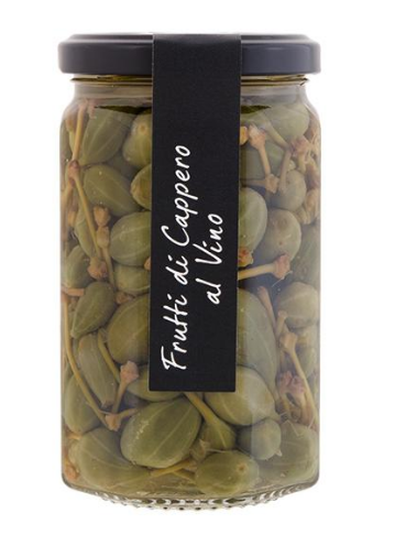 Frutti di Cappero al Vino "Kapernäpfel"