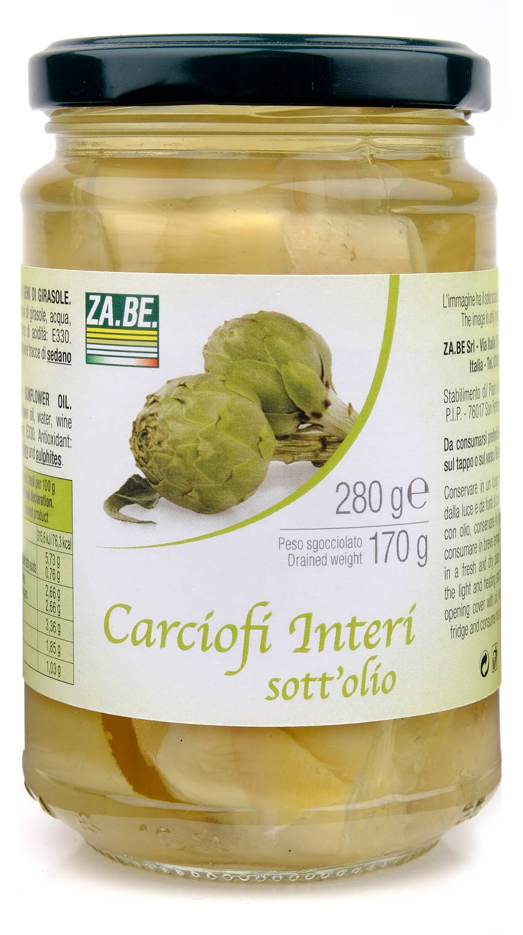 Carciofi interi