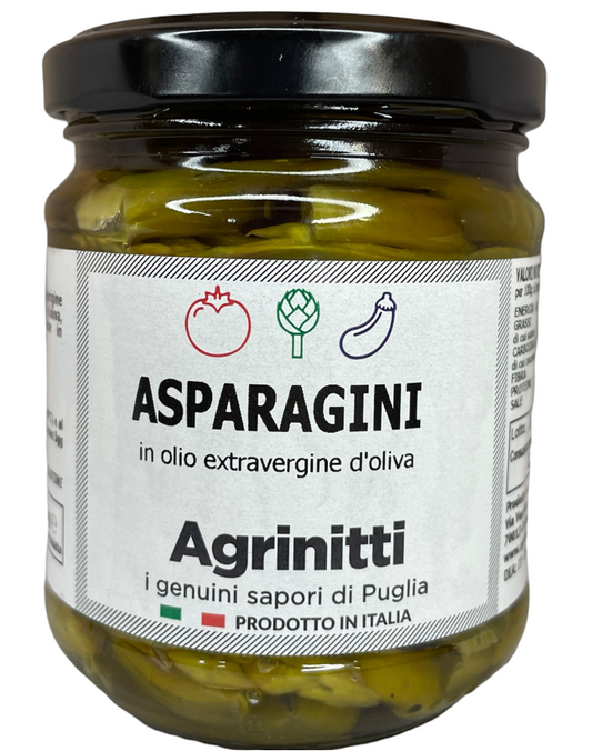 Asparagi in olio extravergine d'oliva