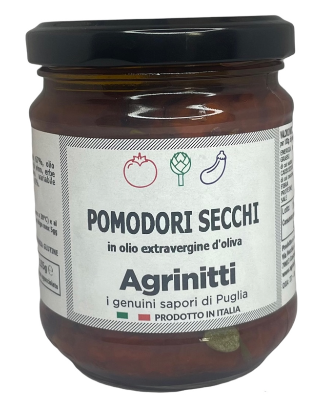 Pomodori secchi in olio extravergine d'oliva