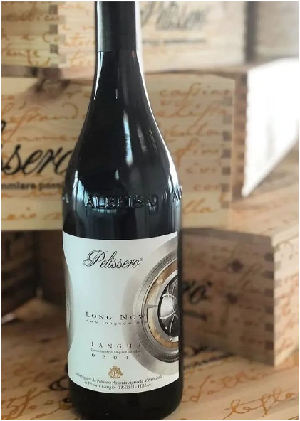 Langhe DOC rosso Long Now "Magnum" mit Holzkiste