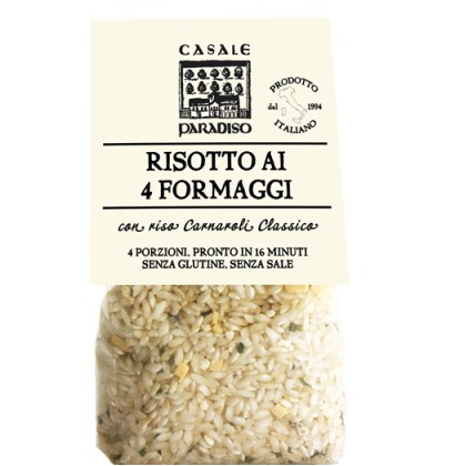 Risotto ai 4 formaggi