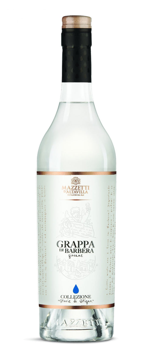 Grappa di Barbera giovane 43 % Vol.