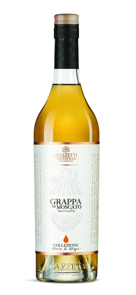 Grappa di Moscato invecchiata 43 % Vol.