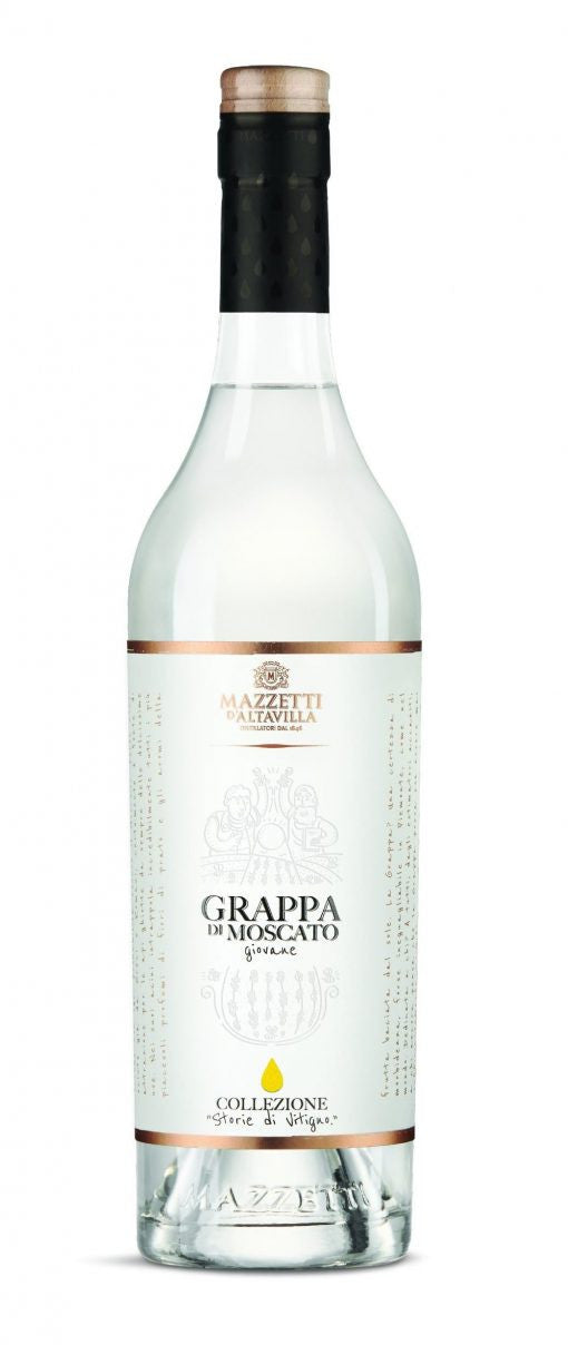 Grappa di Moscato giovane 43% Vol.