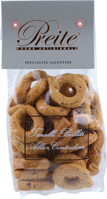 Taralli bolliti alla Contadina