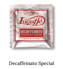 Kaffeepads Lucaffé "koffeinfrei" Espresso (ESE 44 mm)