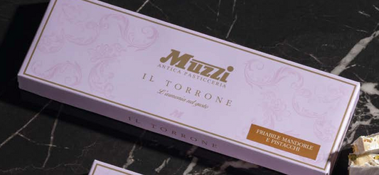 Torrone Friabile con mandorle e pistacchi 