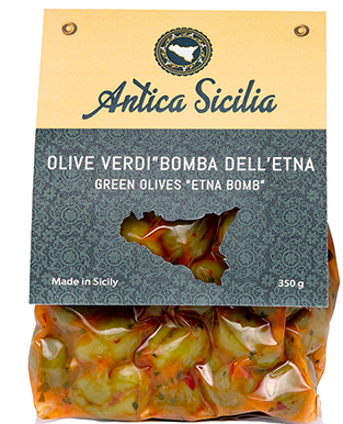 Olive verdi "Bomba dell'Etna" 
