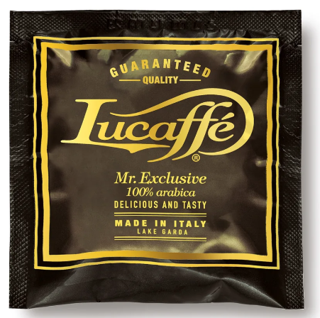 Kaffeepads Lucaffé Mr.Exclusive black Espresso (ESE 44mm)
