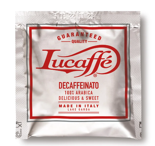 Kaffeepads Lucaffé "koffeinfrei" Espresso (ESE 44 mm)