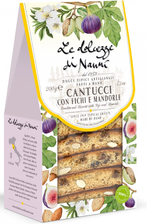 Cantucci con Fichi e Mandorle 