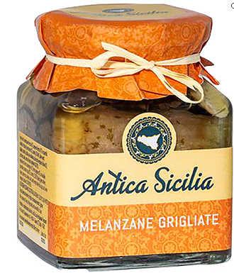 Melanzane a fette grigliate in olio EVO