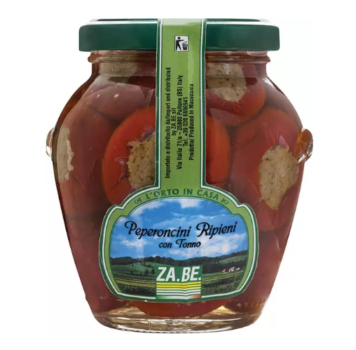 Peperoncini ripieni con tonno