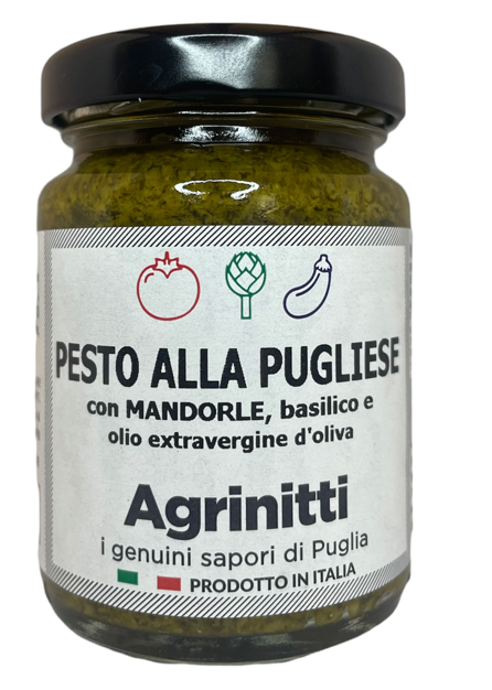 Pesto alla pugliese con olio extravergine d'oliva