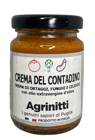 Crema del contadino con olio extravergine d'oliva