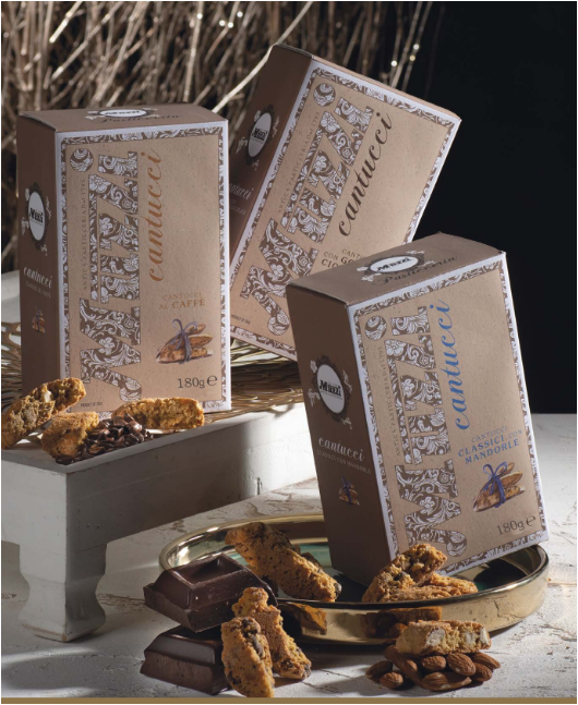 Cantuccini con gocce di cioccolato